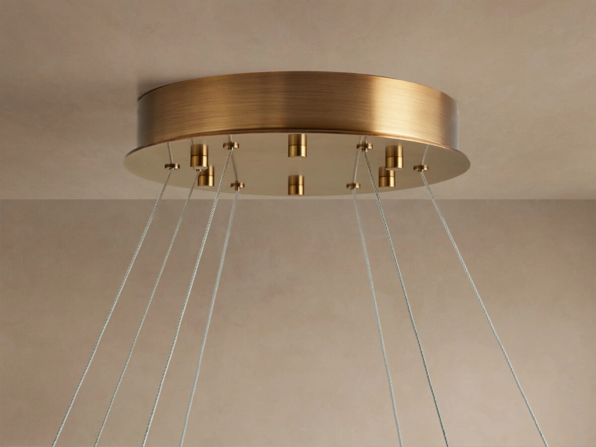 GV Alabaster Chandelier Halo LED Ring - Image 9
