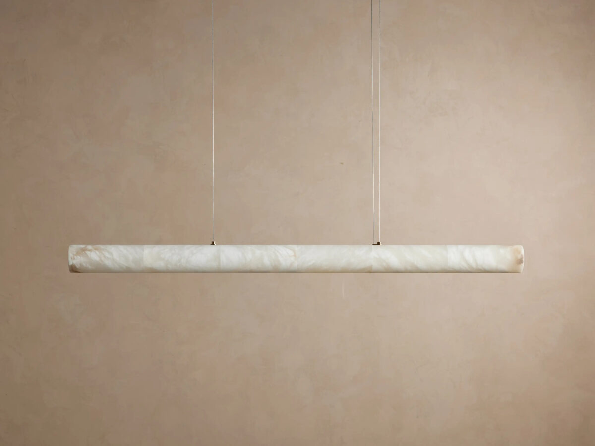 GV Halima Alabaster Bar Light Linear Chandelier - Image 2