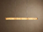 GV Halima Alabaster Bar Light Linear Chandelier