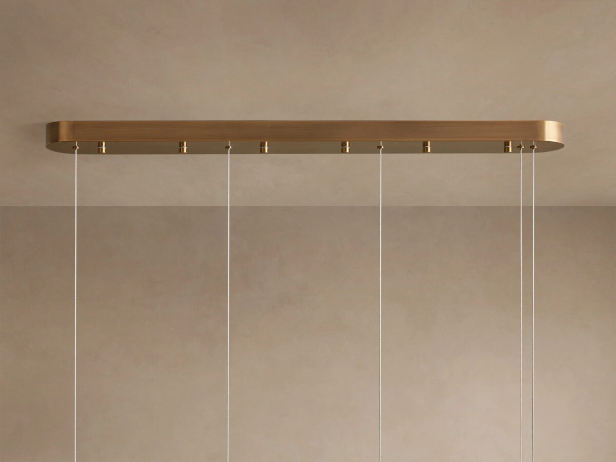 GV Halima Alabaster Bar Light Linear Chandelier - Image 11