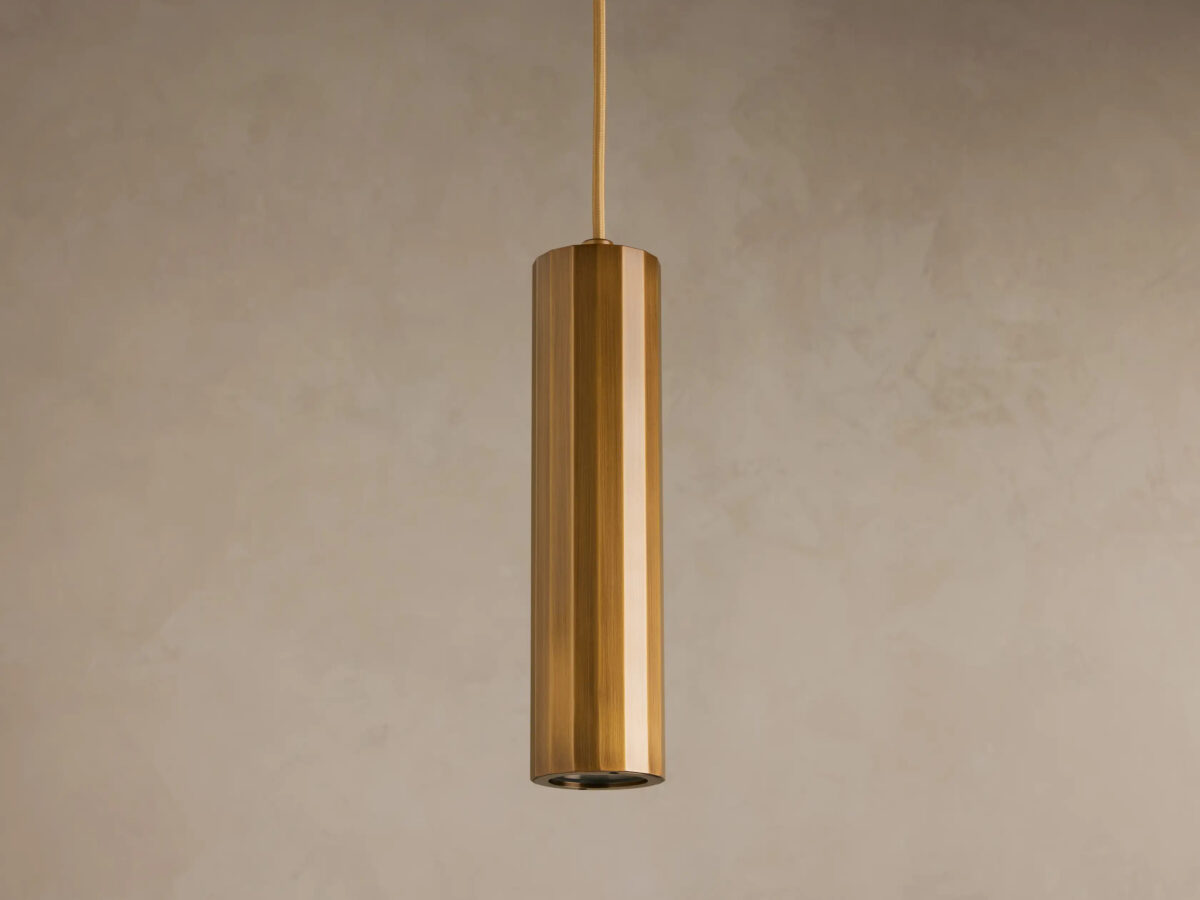 GV Matthie Brass Pendant Light - Image 2