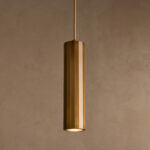 GV Matthie Brass Pendant Light