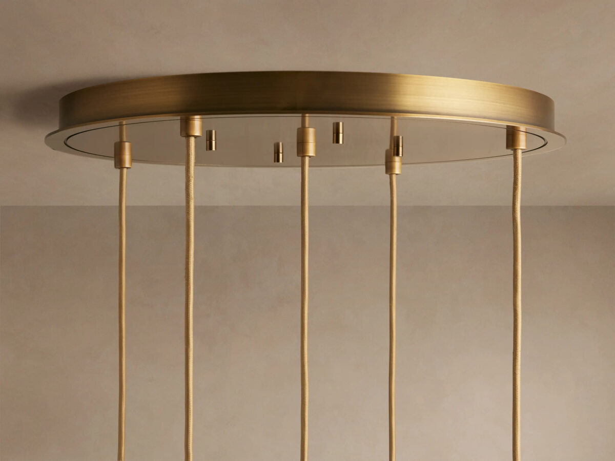 GV Matthie Brass Chandelier - Image 5