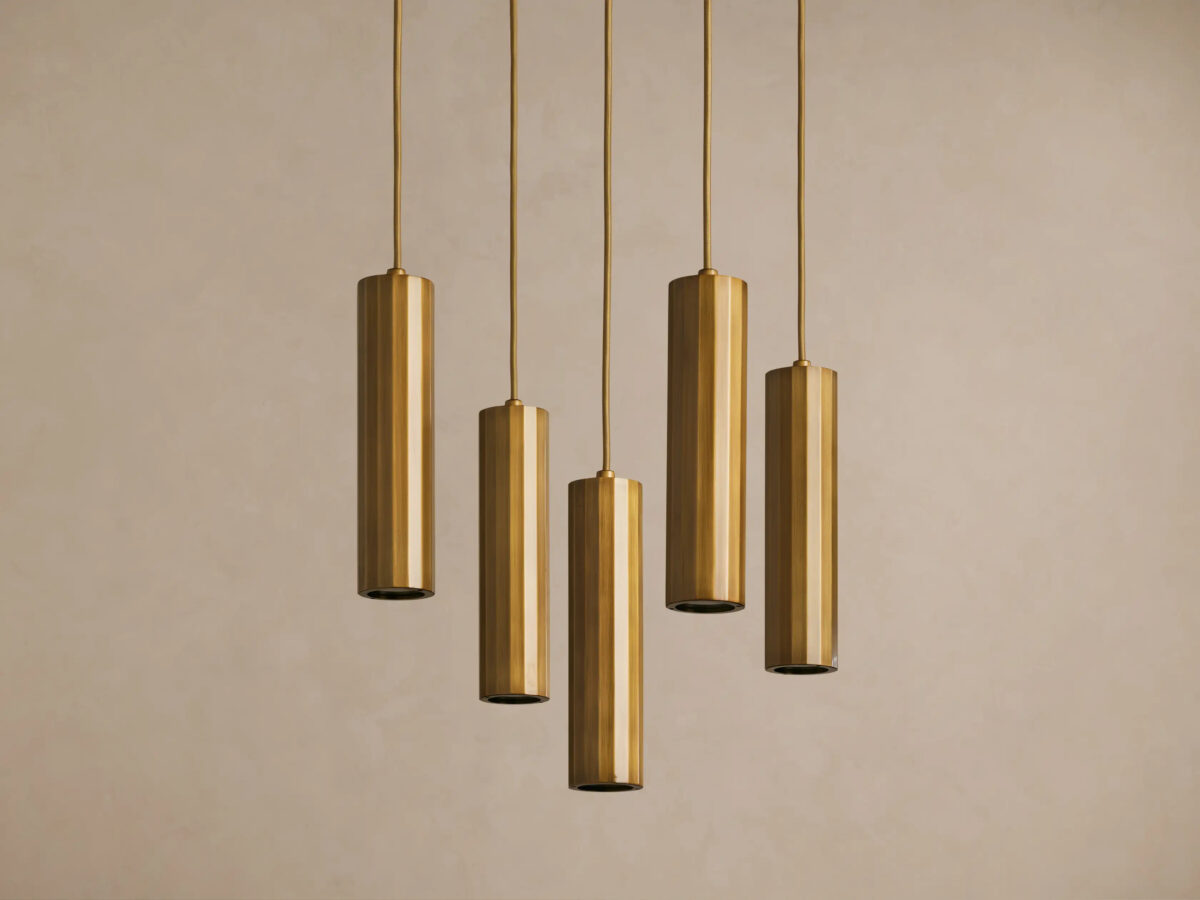 GV Matthie Brass Chandelier - Image 3