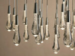 GV Soltaire Glass Chandelier in Nickel - Image 15