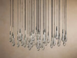 GV Soltaire Glass Chandelier in Nickel - Image 14