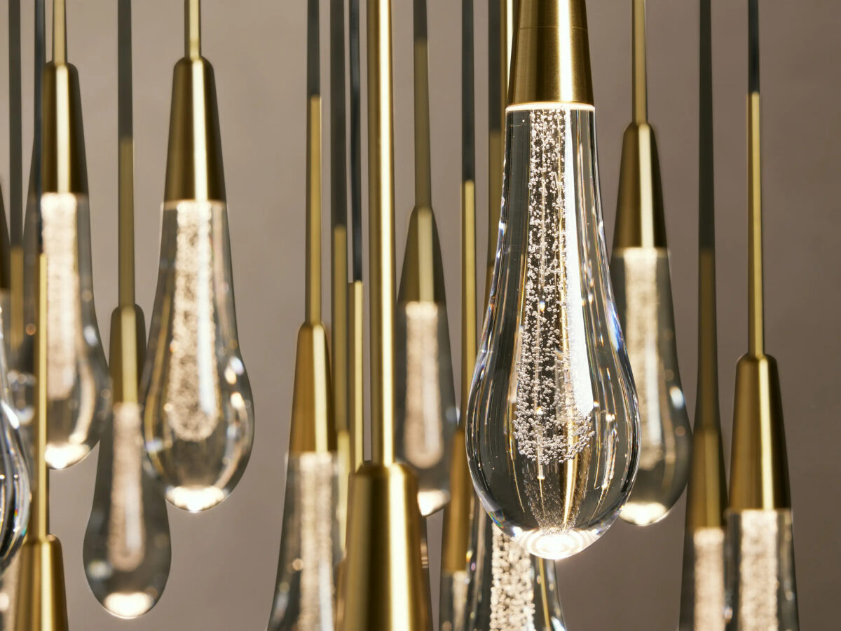 GV Soltaire Glass LED Chandelier - Image 20