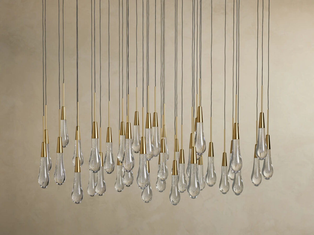 GV Soltaire Glass LED Chandelier - Image 18