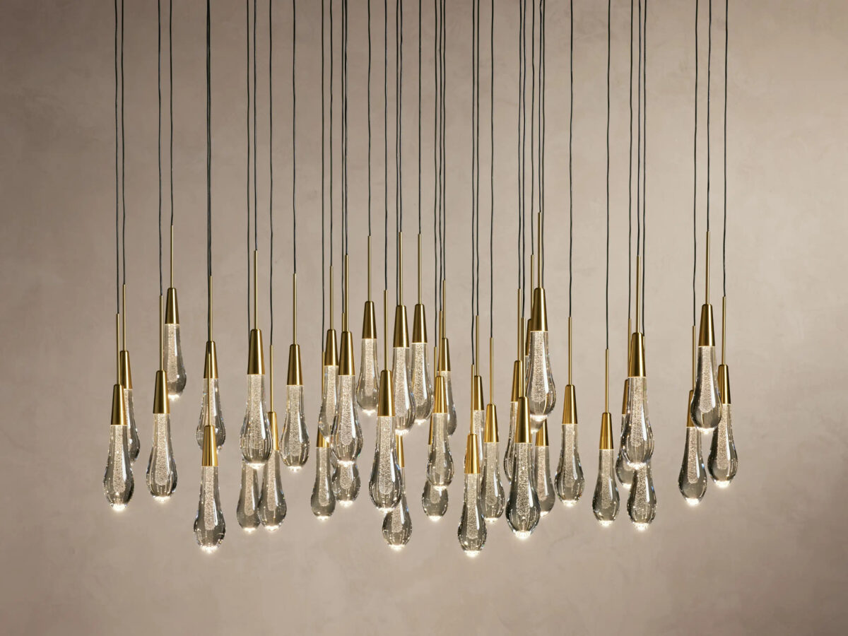 GV Soltaire Glass LED Chandelier - Image 16