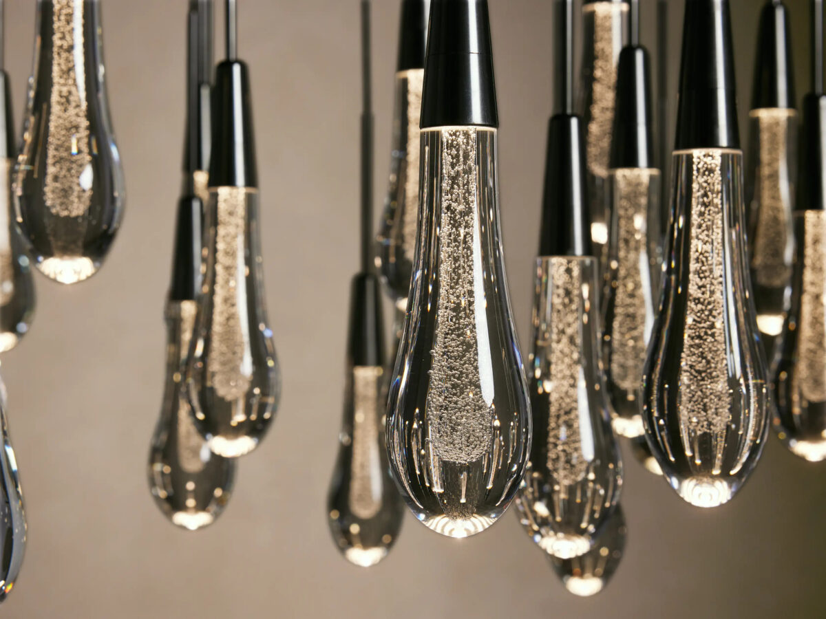 GV Soltaire Glass LED Chandelier - Image 45