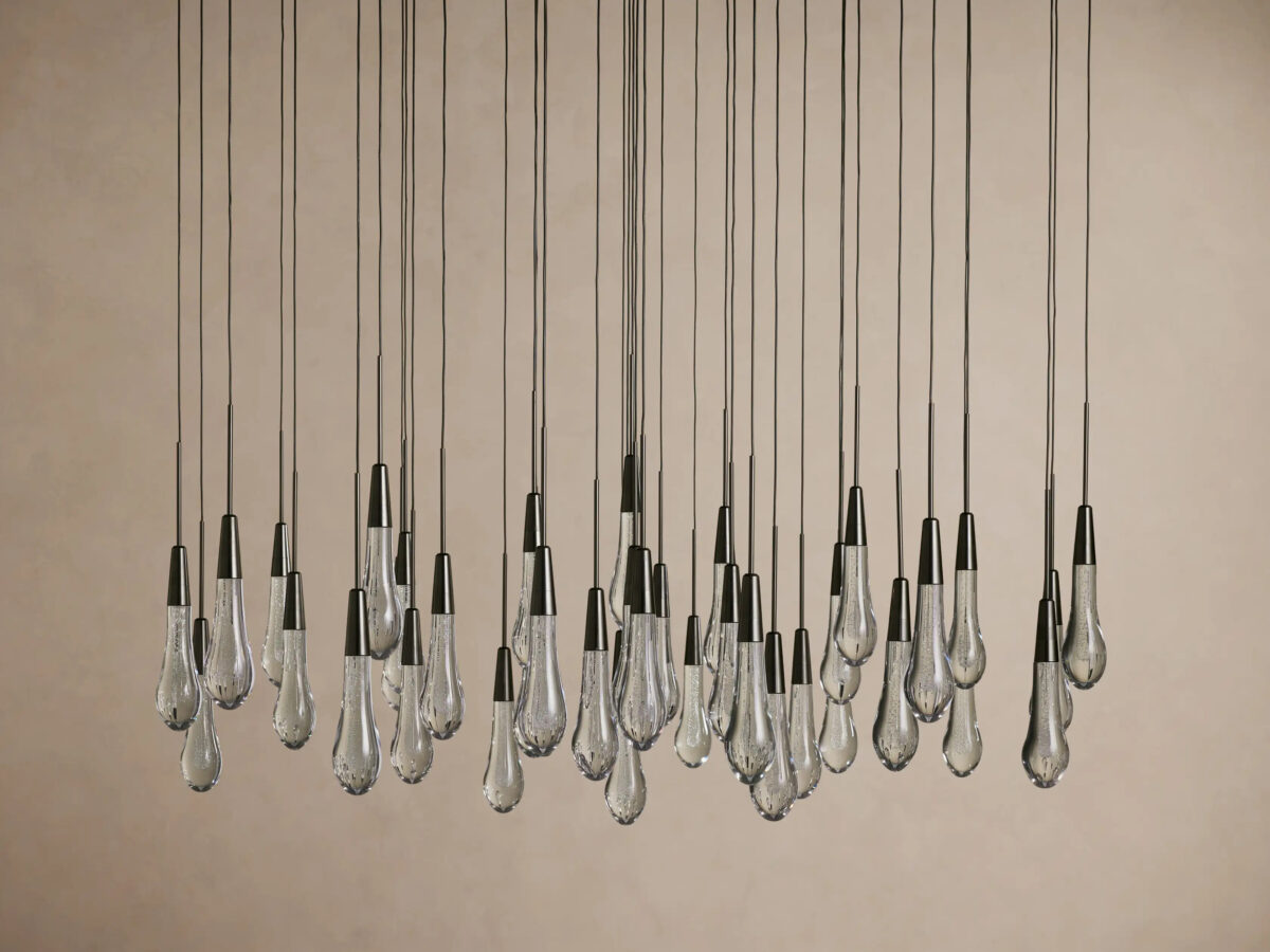 GV Soltaire Glass LED Chandelier - Image 44