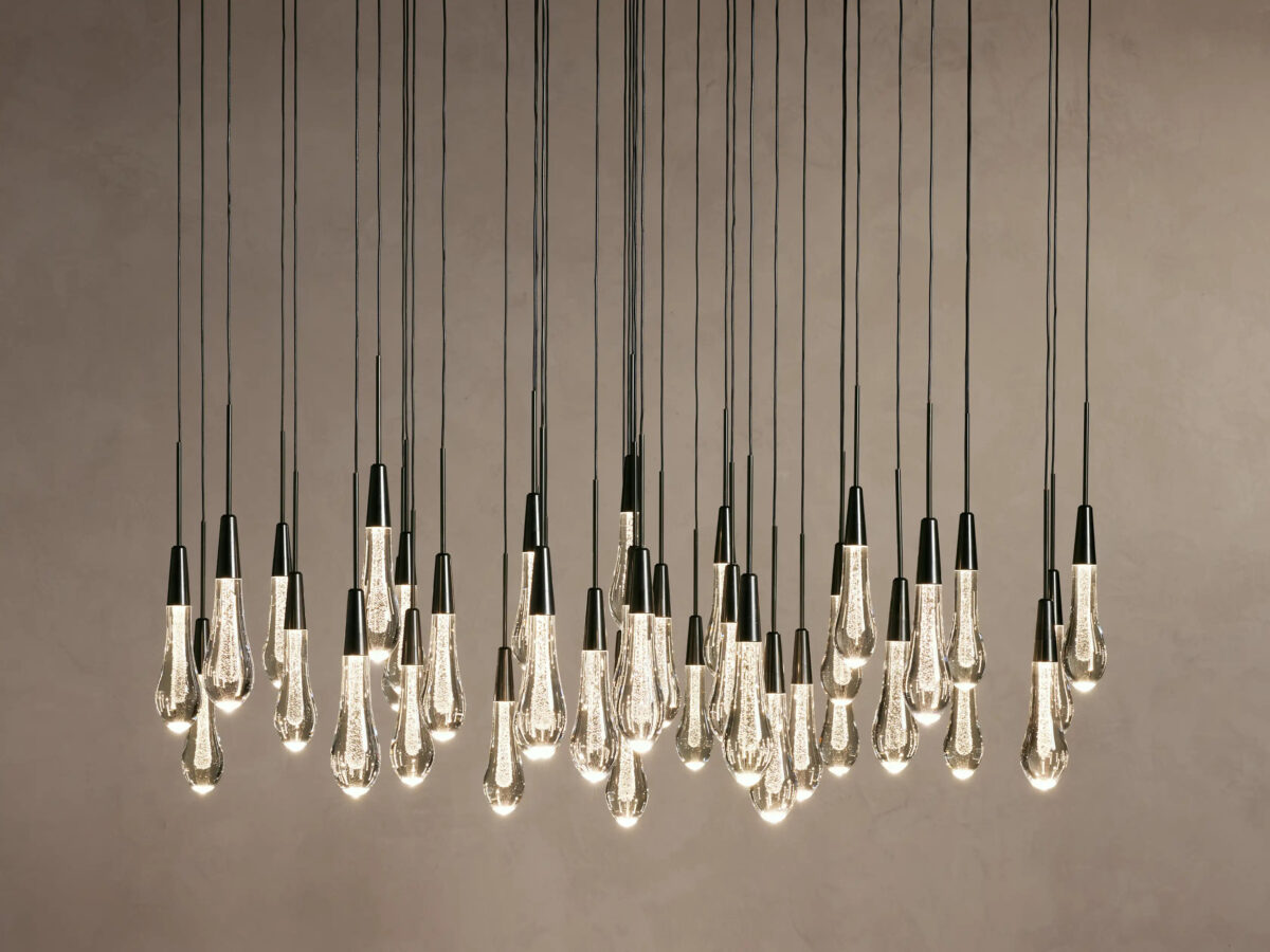GV Soltaire Glass LED Chandelier - Image 42