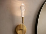 GV Brass LED Sconce Soltaire Double Wall Light - Image 3