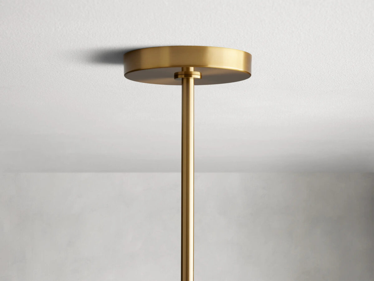 GV Noella Bronze Chandelier with Glass Globe Shades - Image 10