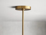 GV Noella Bronze Chandelier with Glass Globe Shades - Image 10