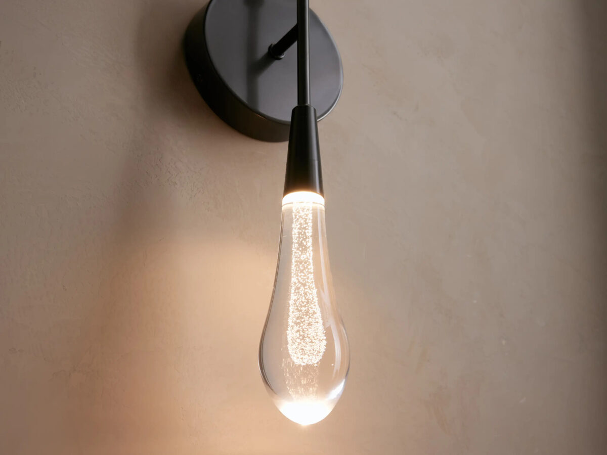 GV Brass LED Sconce Soltaire Double Wall Light - Image 8