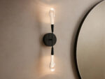 GV Brass LED Sconce Soltaire Double Wall Light - Image 5