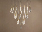 GV Soltaire Glass LED Chandelier - Image 11