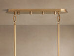 GV Glass Chandelier Oval Tiered 63 Inch - Image 12
