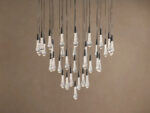 GV Soltaire Glass LED Chandelier - Image 37