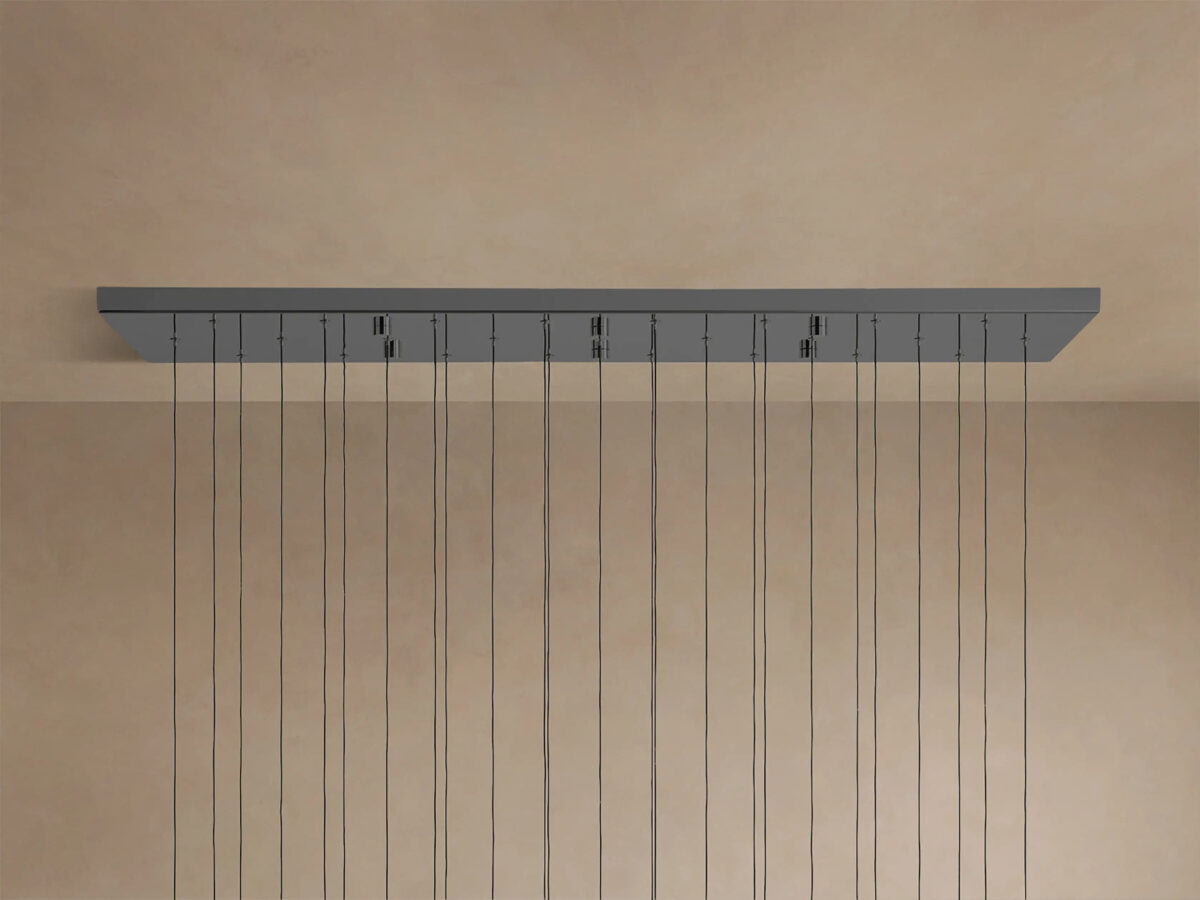 GV Soltaire Linear Glass Light Chandelier - Image 32