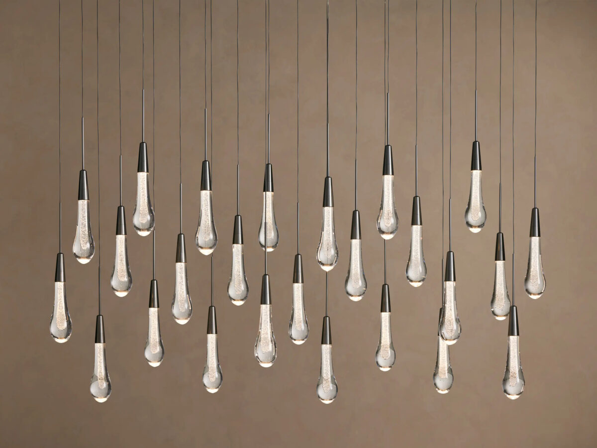 GV Soltaire Linear Glass Light Chandelier - Image 28