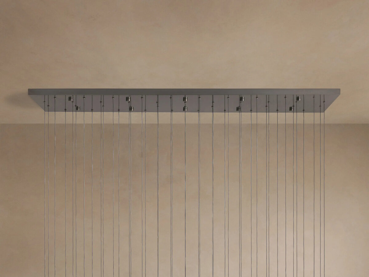 GV Soltaire Linear Glass Light Chandelier - Image 42