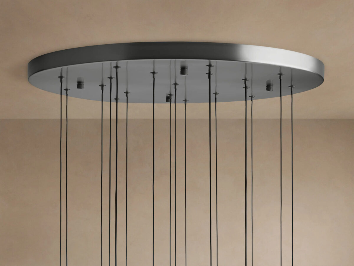 GV Soltaire Glass LED Chandelier - Image 36
