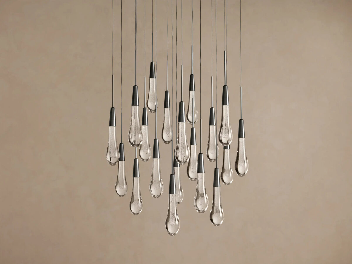 GV Soltaire Glass LED Chandelier - Image 34