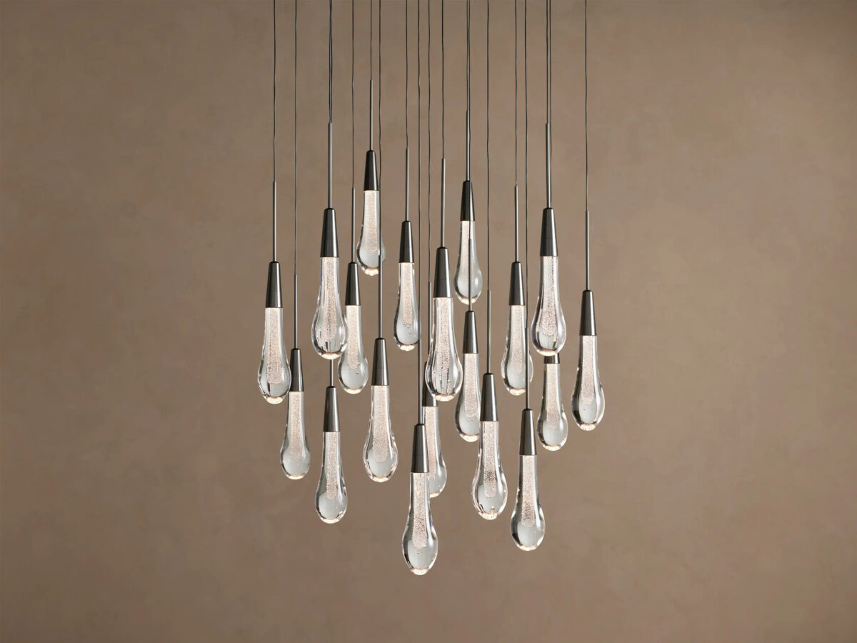 GV Soltaire Glass LED Chandelier - Image 32