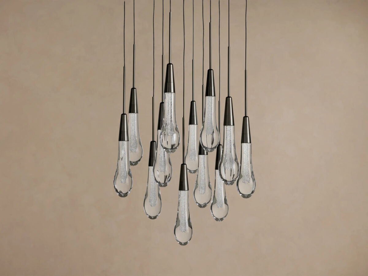 GV Soltaire Glass LED Chandelier - Image 29