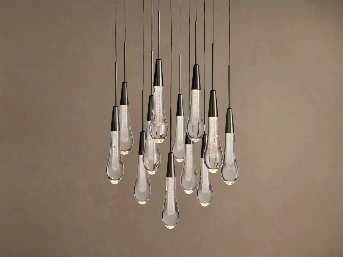 GV Soltaire Glass LED Chandelier - Image 27