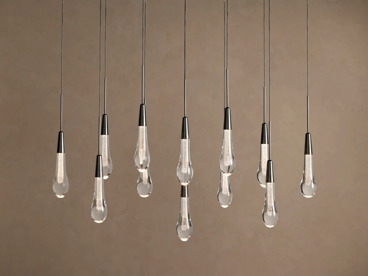 GV Soltaire Linear Glass Light Chandelier - Image 23