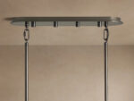 GV Glass Chandelier Oval Tiered 63 Inch - Image 8