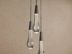 GV Soltaire Brass Glass Pendant Cluster Light - Image 7