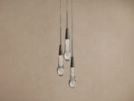 GV Soltaire Brass Glass Pendant Cluster Light - Image 6