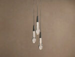 GV Soltaire Brass Glass Pendant Cluster Light - Image 5