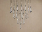 GV Soltaire Glass Chandelier in Nickel - Image 10