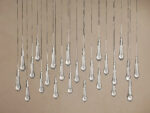 GV Soltaire Glass LED Chandelier in Nickel - Image 6