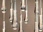 GV Soltaire Glass LED Chandelier in Nickel - Image 15