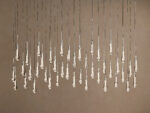 GV Soltaire Glass LED Chandelier in Nickel - Image 13