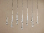 GV Soltaire Glass LED Chandelier in Nickel - Image 2