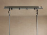 GV Glass Chandelier Oval Tiered 63 Inch - Image 20