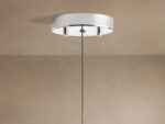 GV Soltaire Nickel Glass Pendant LED Light - Image 4
