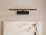 GV Bronze Picture Light Leather Wrapped LED Sconce - Image 10