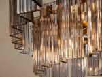 GV Glass Chandelier Oval Tiered 63 Inch - Image 15