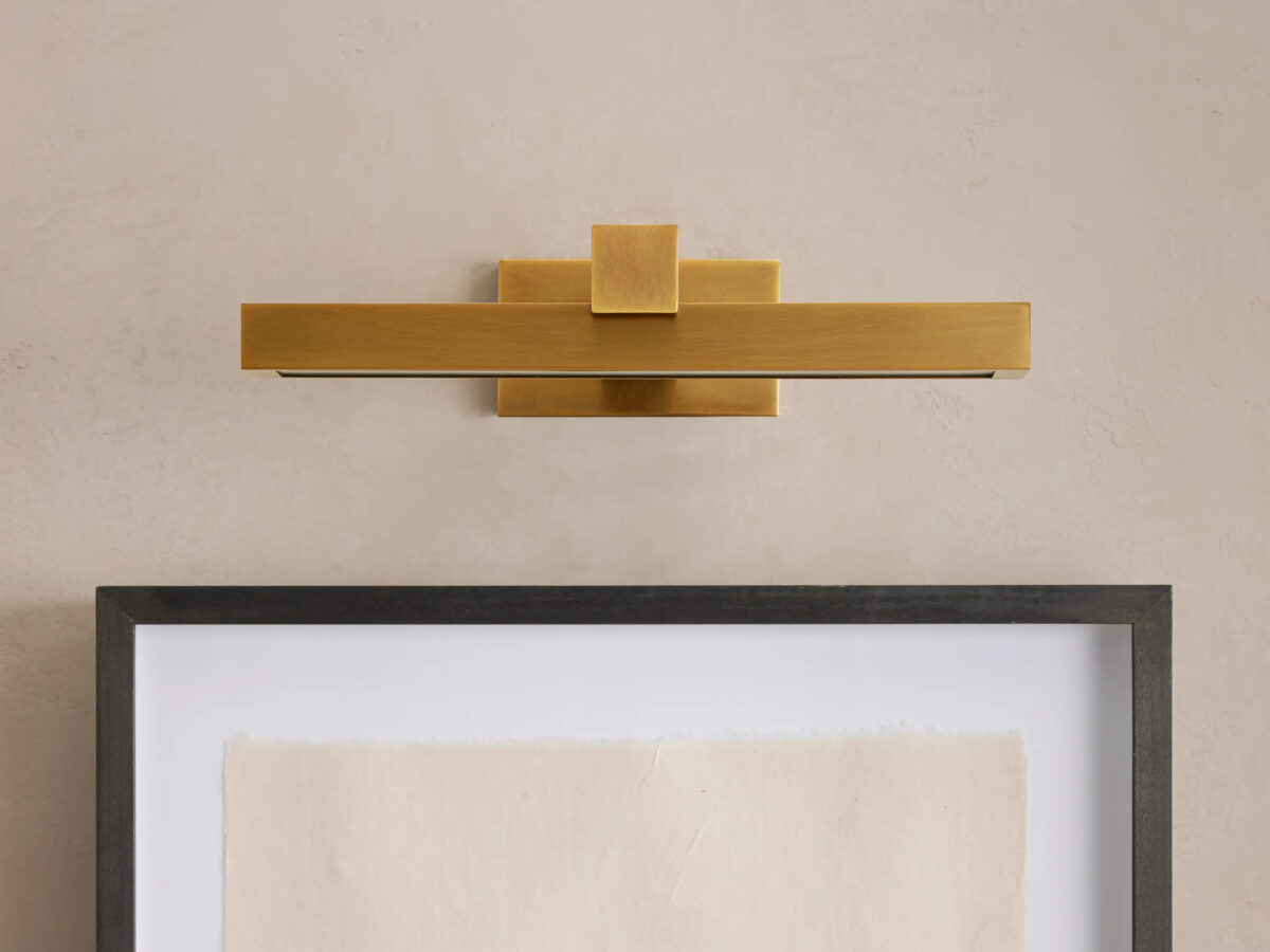 GV Corinth Modern Steel Sconce Picture Light - Image 2