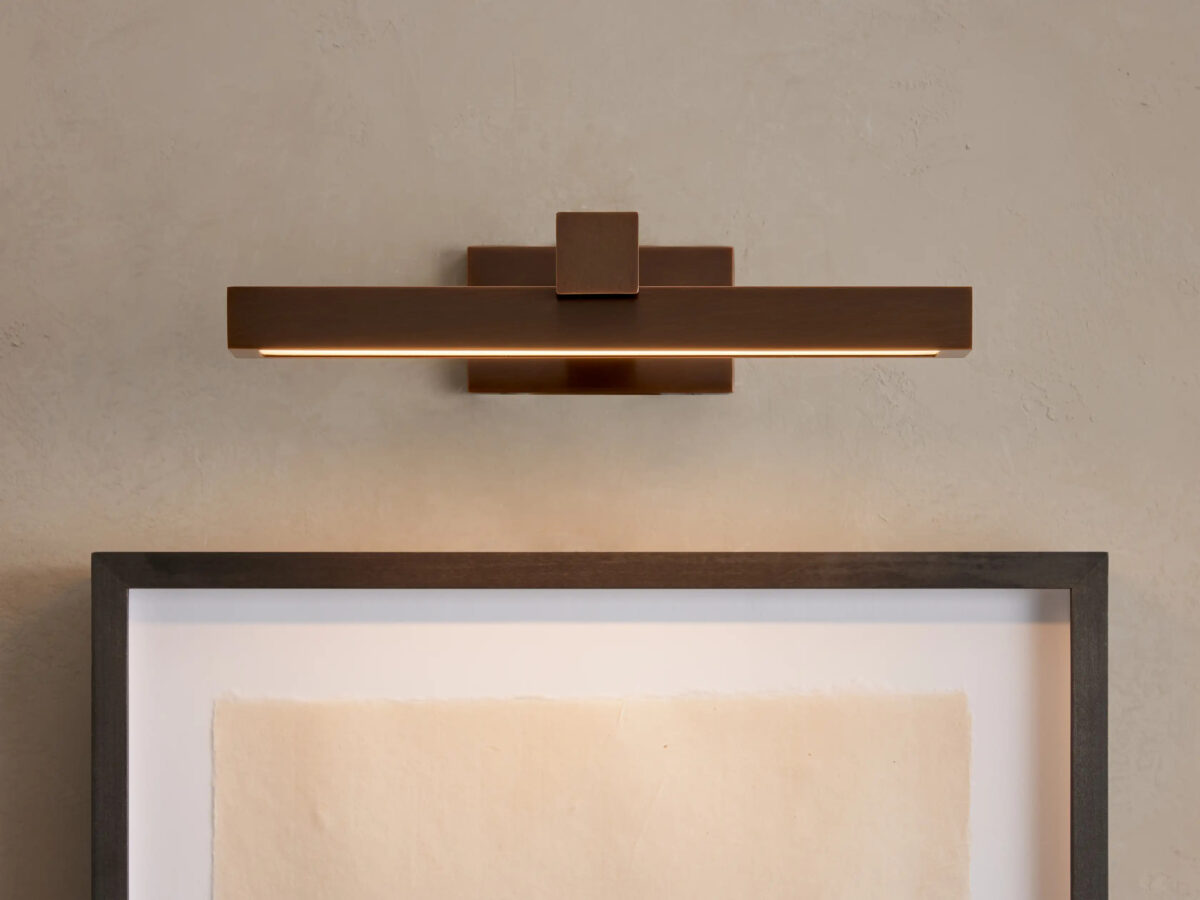 GV Corinth Modern Steel Sconce Picture Light - Image 10