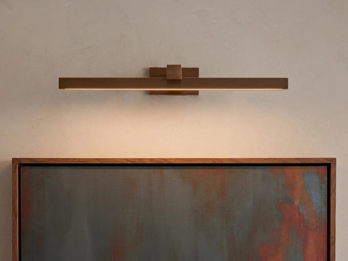 GV Corinth Modern Steel Sconce Picture Light - Image 13
