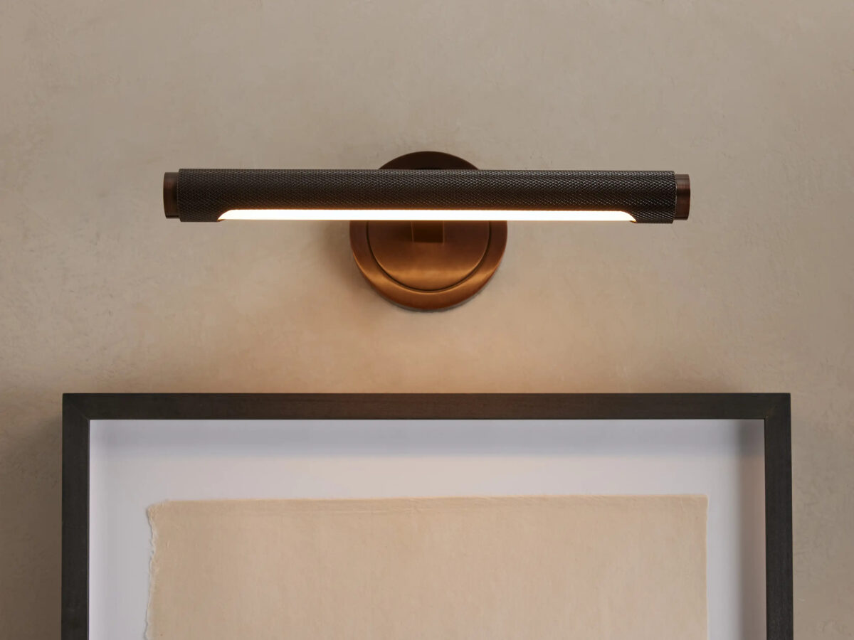 GV Brass Picture Light Sconce with Smooth LED Bar - Image 37